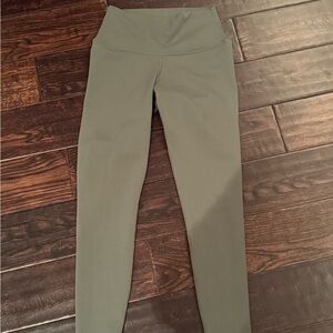 alo yoga Olive Green  High-Waisted Leggings